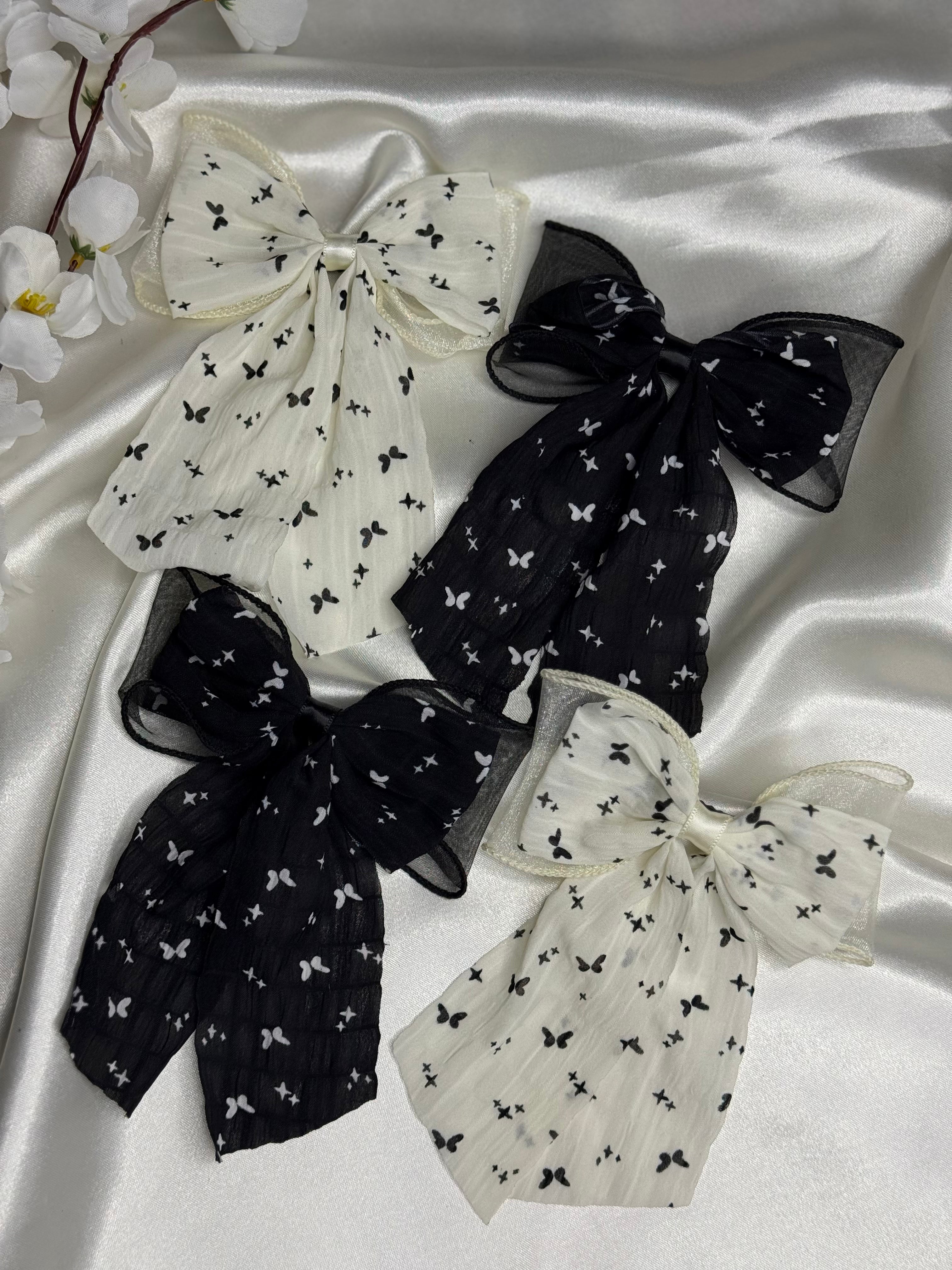 PANDA PAWS HAIR BOW