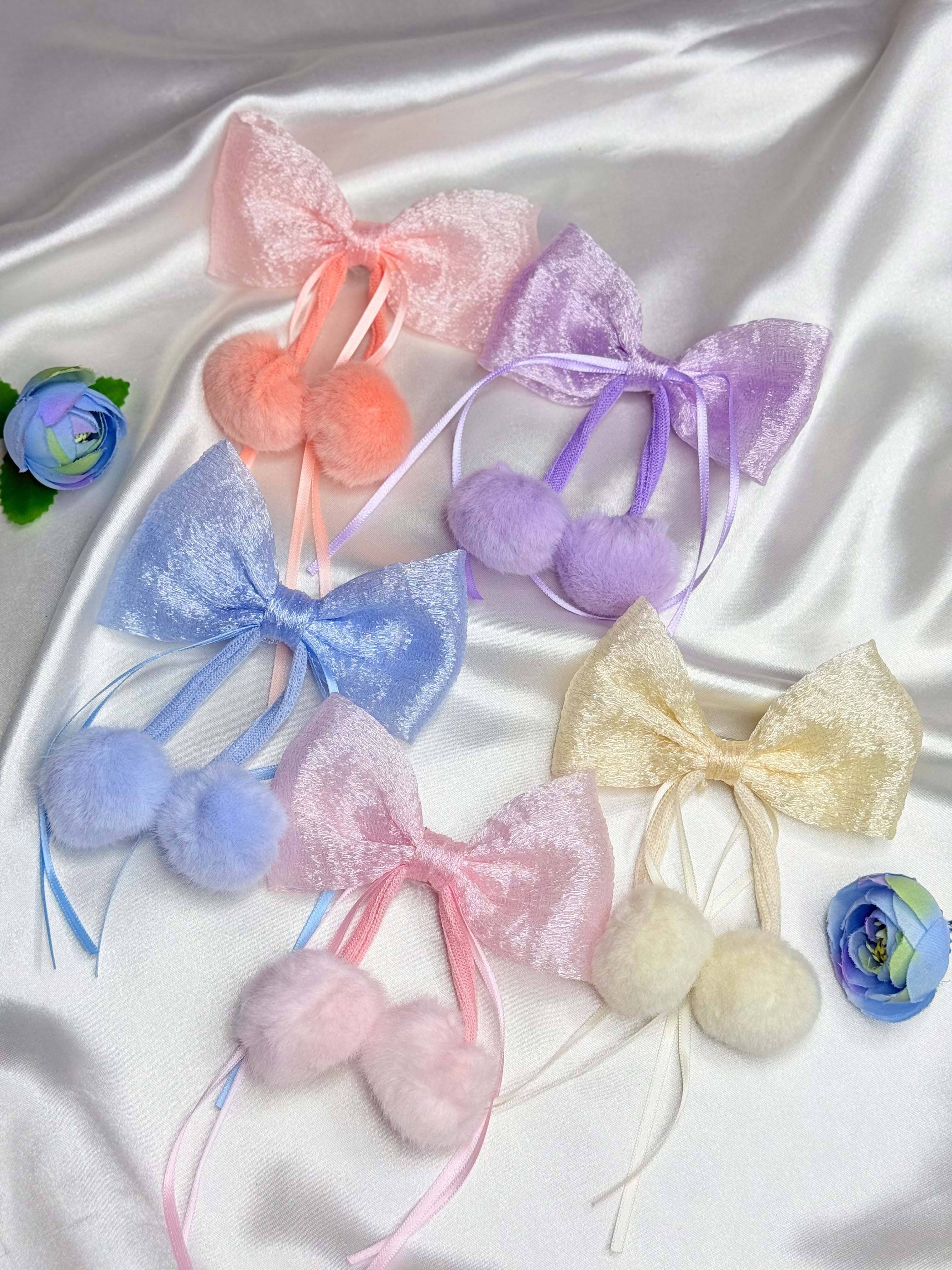 BUBBLEGUM HAIR BOW