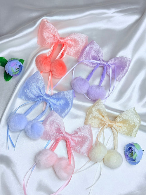 BUBBLEGUM HAIR BOW